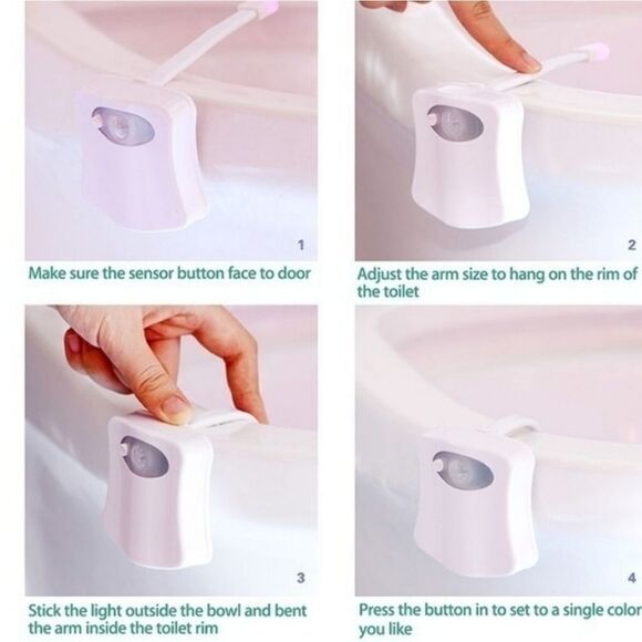 Toilet motion sensor led light - Picture 3 of 8